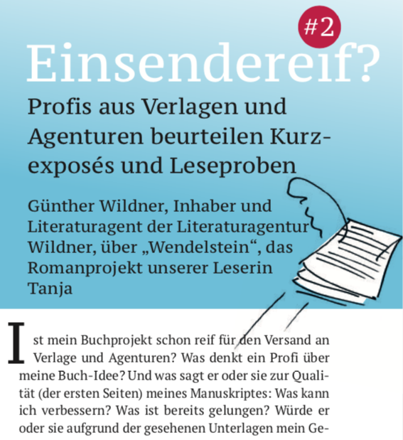 Einsendereif? Günther Wildner gibt Tipps in der FEDERWELT