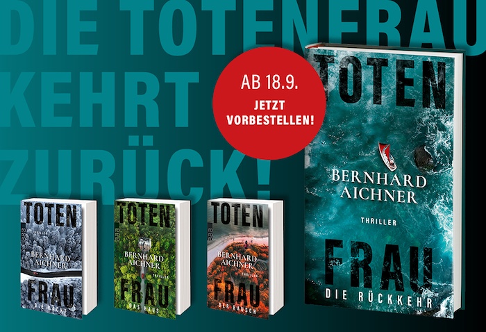 Bernhard Aichner feiert große Erfolge mit seiner Totenfrau Trilogie und dem Thriller Bösland
